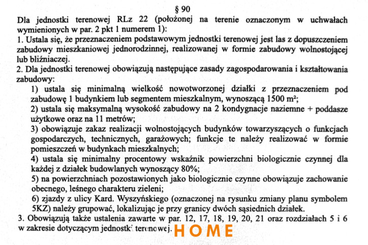 Działka Sprzedaż Józefów Skrajna 7
